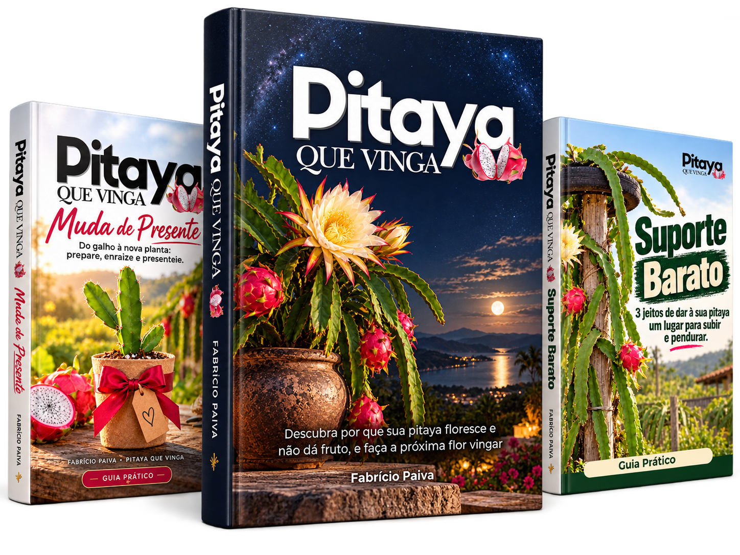 Livro Pitaya que Vinga com os dois bônus
