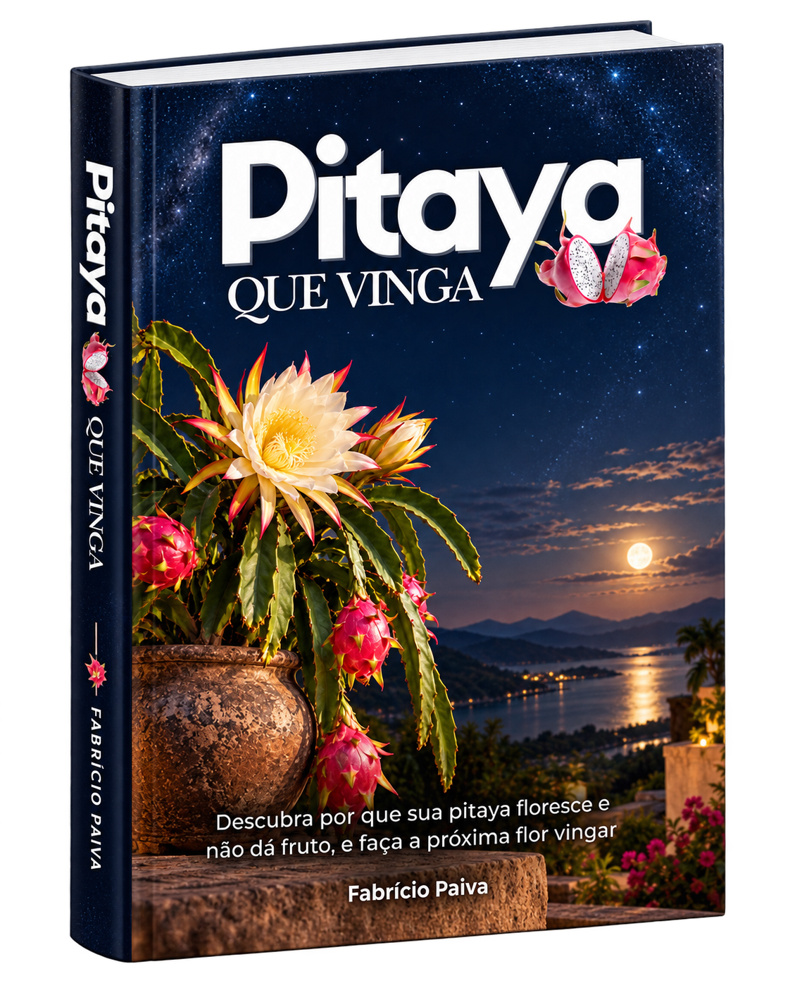 Capa do livro Pitaya que Vinga, de Fabrício Paiva